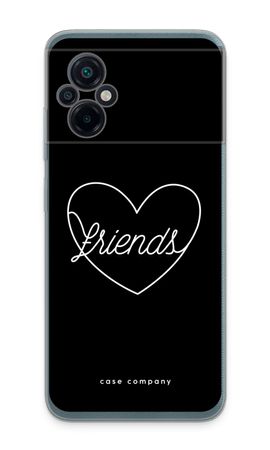 Friends heart black