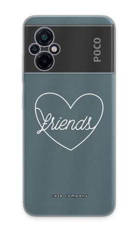 Friends heart pastel