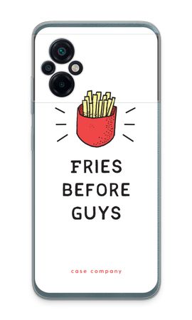 Fries before guys