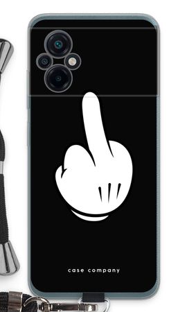 Middle finger black
