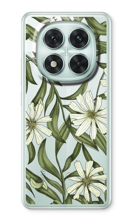 White flower pattern