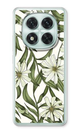 White flower pattern