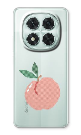 Stitched Peach