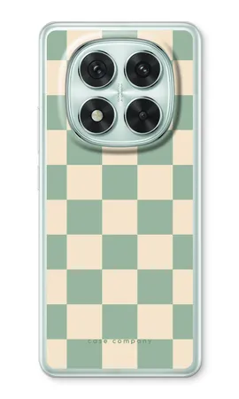 Checkered Mint, Xiaomi Poco X7 weiche Hülle
