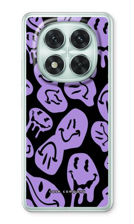 Melting Smiley - Purple