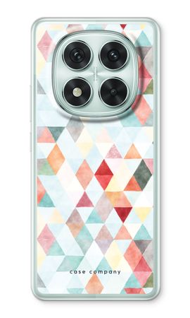 Coloured triangles pastel