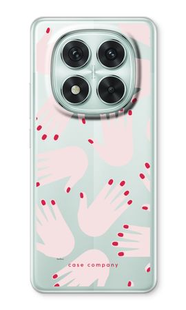 Hands pink