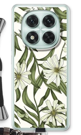 White flower pattern