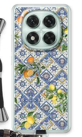 Blauwe tegels, citroenen en appelsienen - klein