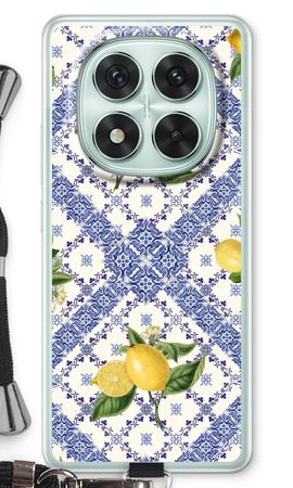 Blauwe tegels en citroenen