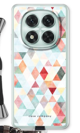 Coloured triangles pastel