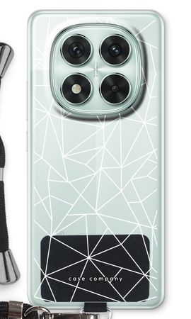 Geometric lines white