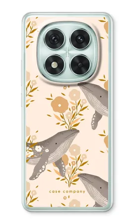 Floral Whales, Capa macia Xiaomi Poco X7