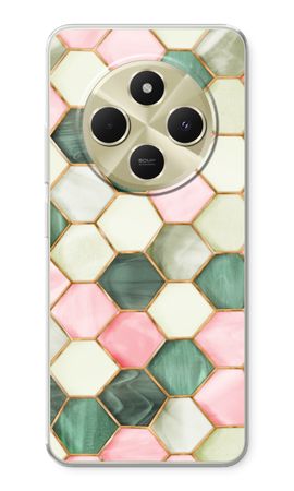 Hexagons in stained glass