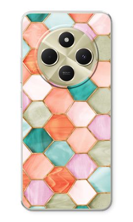 Hexagons in stained glass