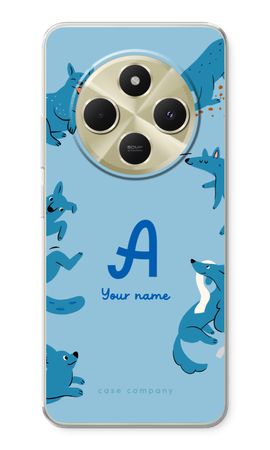 Playful Dogs Monogram