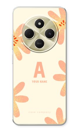 Peach Blossom Monogram