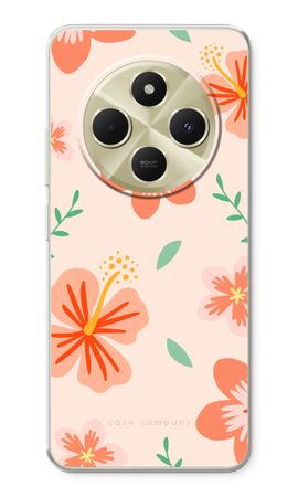 Tropical Pink Flowers