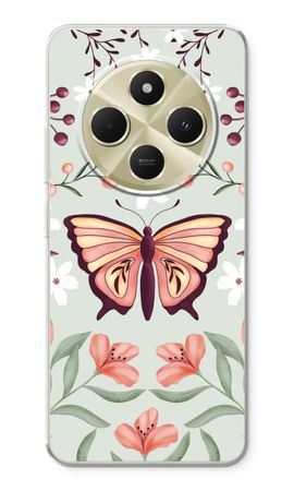 Butterfly in a floral world