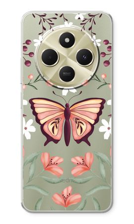 Butterfly in a floral world