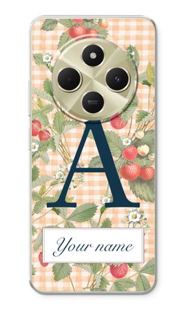 Monogram Strawberries