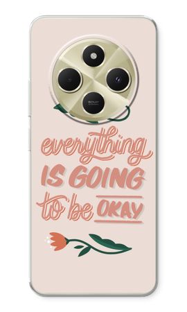 Optimistic flower girl
