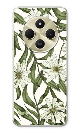 White flower pattern