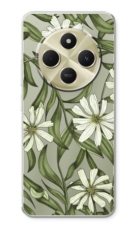 White flower pattern