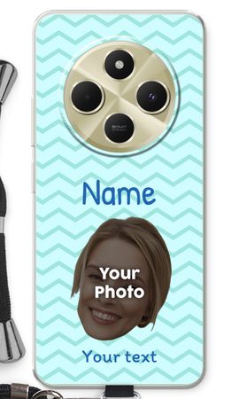 Personalized Face - Stripes Pattern