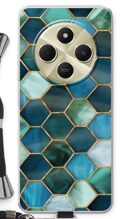 Hexagons in stained glass