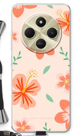 Tropical Pink Flowers