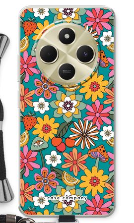 Retro Flowers N°2 - Blue