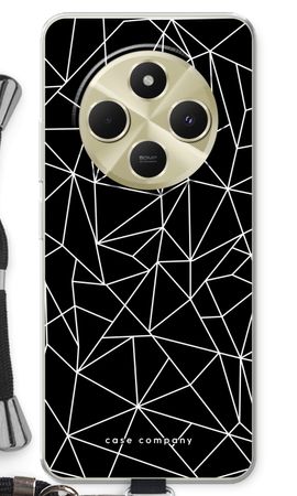 Geometric lines white