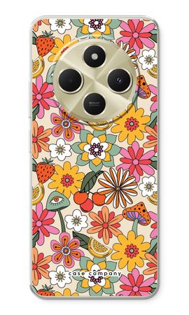 Retro Flowers N°2 - Yellow