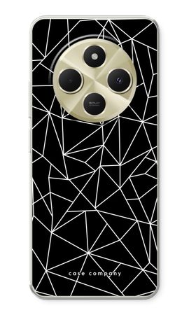 Geometric lines white