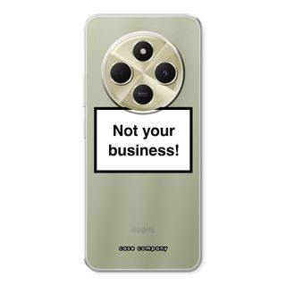 Not your business