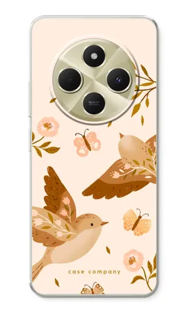 Fluttering Pair, Coque souple Xiaomi Redmi 14R 5G