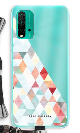 Coloured triangles pastel