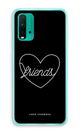 Friends heart black