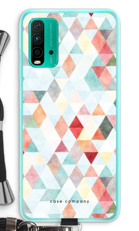 Coloured triangles pastel