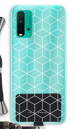 Cubes black and white