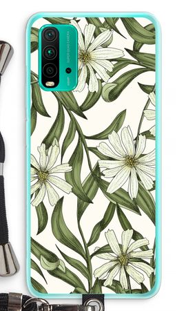 White flower pattern