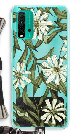 White flower pattern