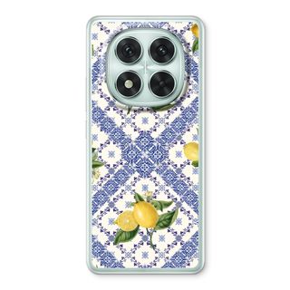 Blue tiles and lemons