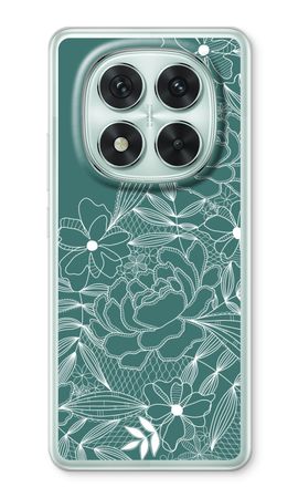 Flowers in lace