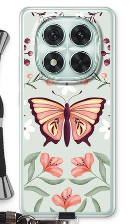 Butterfly in a floral world