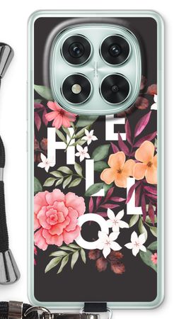 Hello in flowers