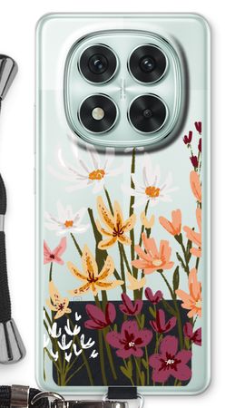 Painted wildflowers