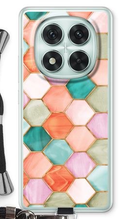 Hexagons in stained glass