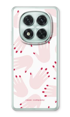 Hands pink